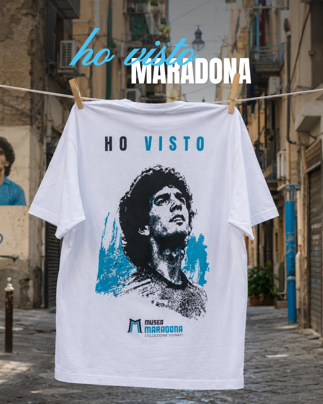 T-Shirt - "Ho Visto Museo Maradona"