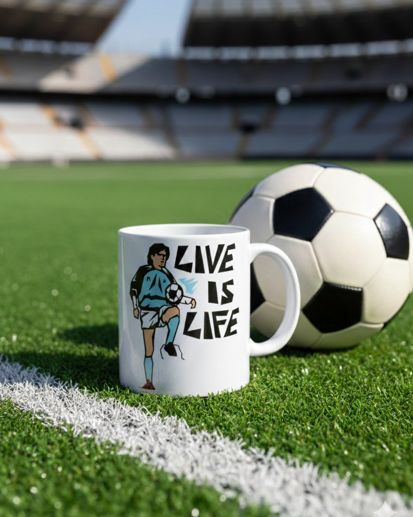 Tazza ''LIVE IS LIFE''