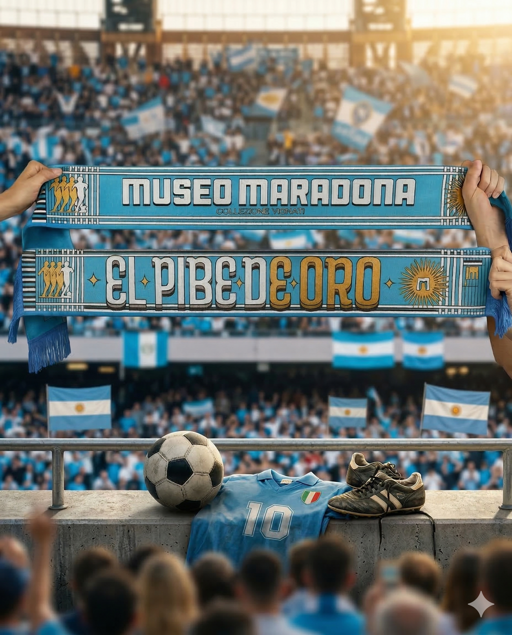 Sciarpa ''MUSEO MARADONA''