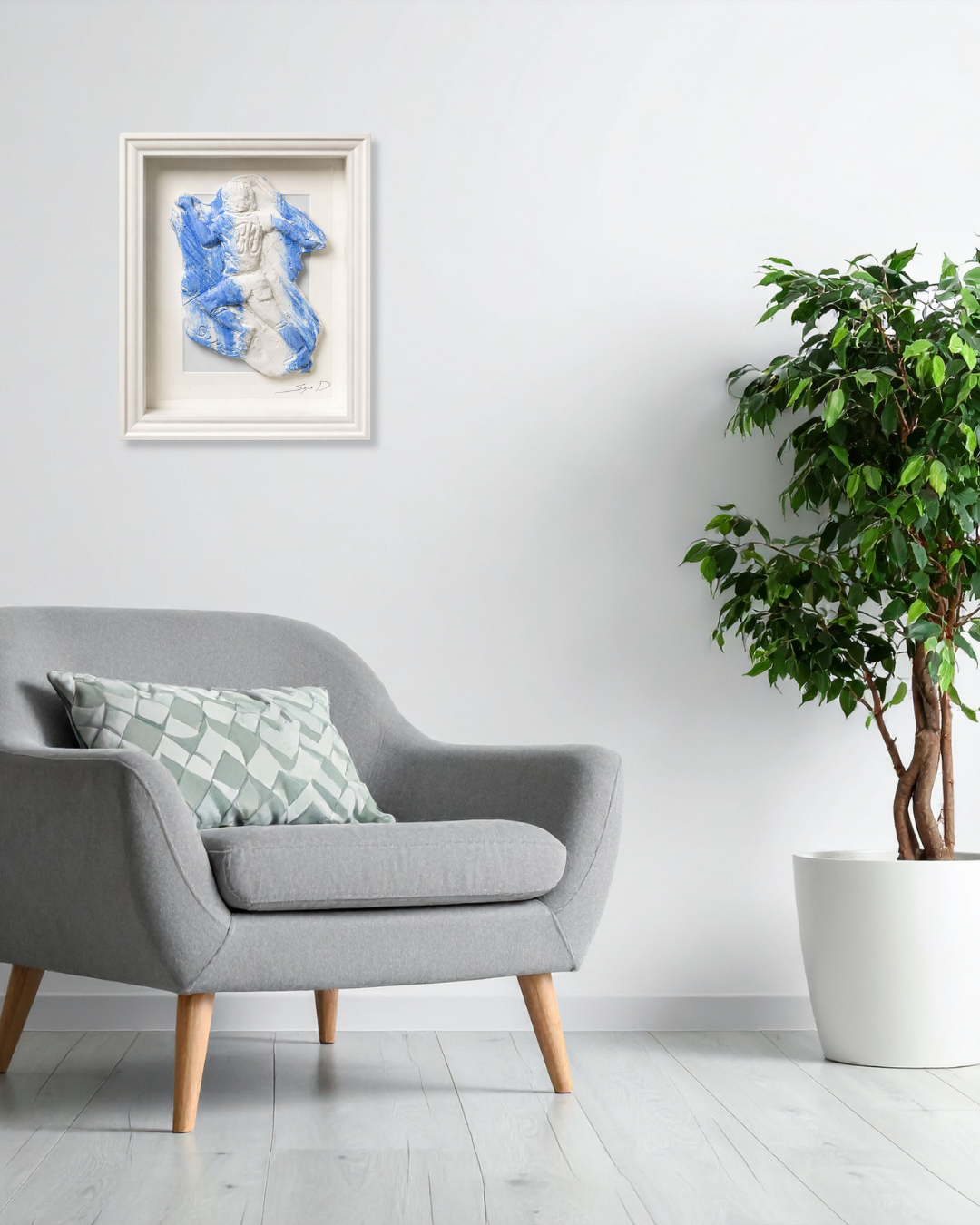 Quadro in ceramica  ''DIEGO'' - Domenico Sepe